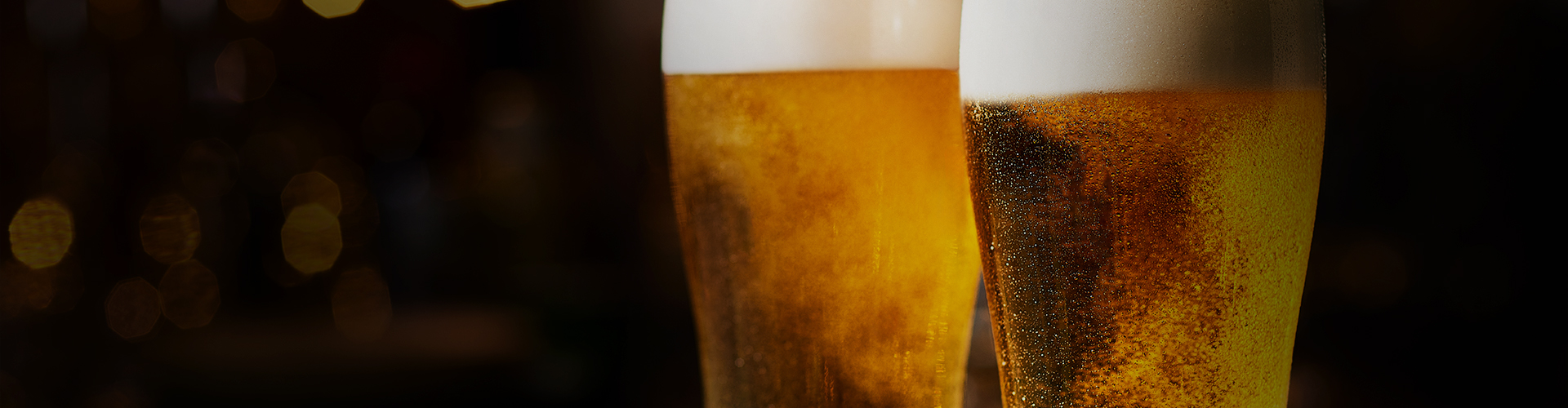Copos de cerveja